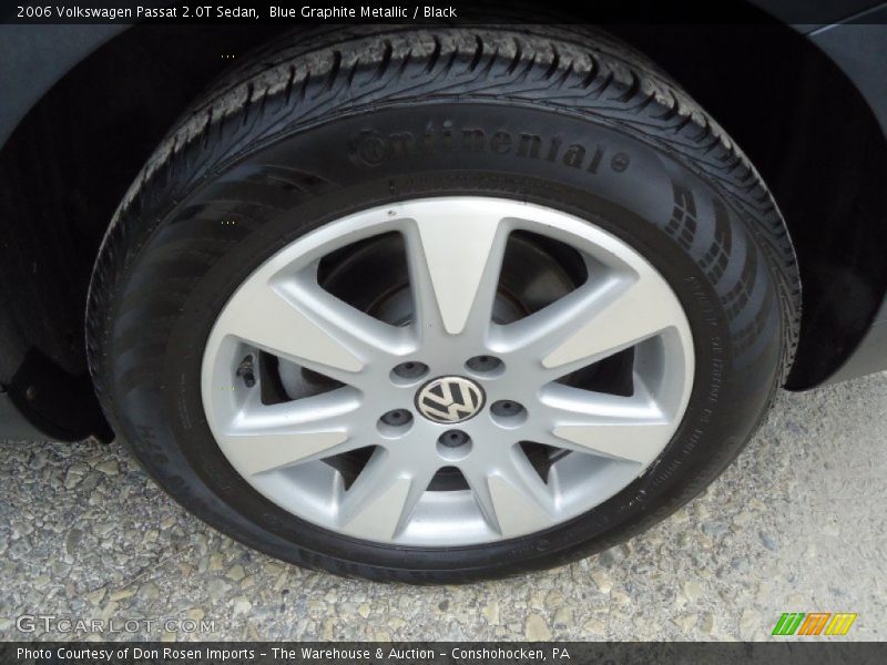 Blue Graphite Metallic / Black 2006 Volkswagen Passat 2.0T Sedan