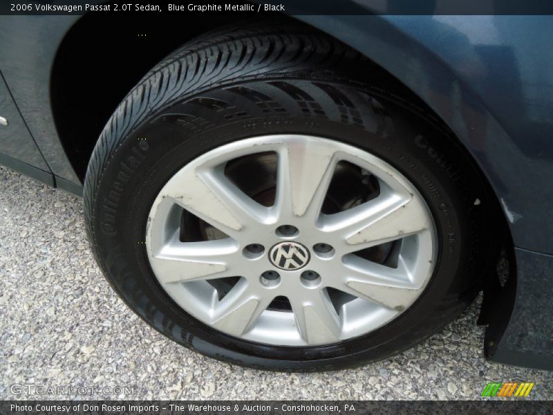 Blue Graphite Metallic / Black 2006 Volkswagen Passat 2.0T Sedan