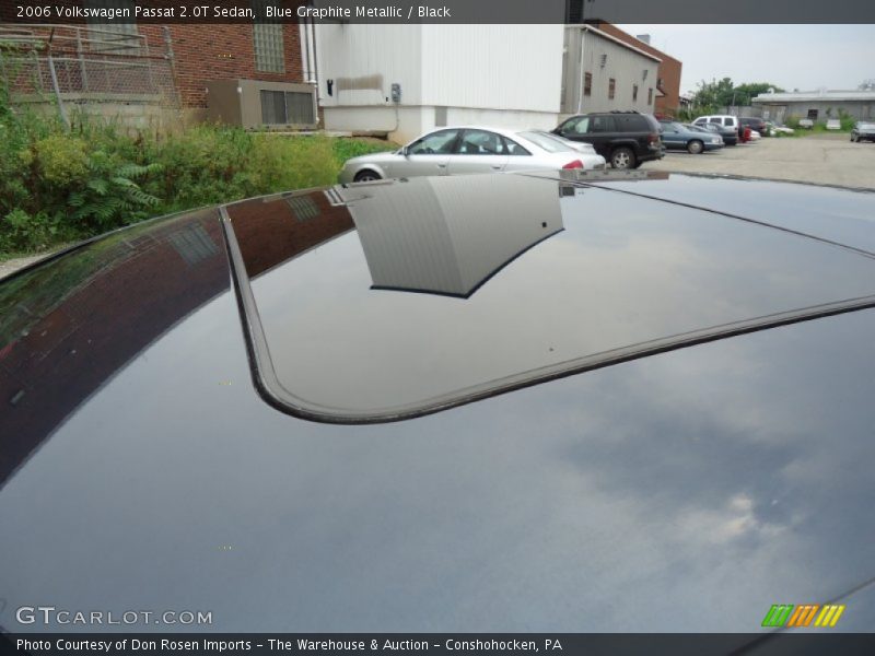 Blue Graphite Metallic / Black 2006 Volkswagen Passat 2.0T Sedan