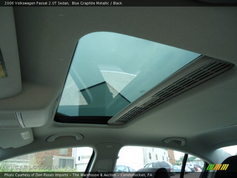 Blue Graphite Metallic / Black 2006 Volkswagen Passat 2.0T Sedan