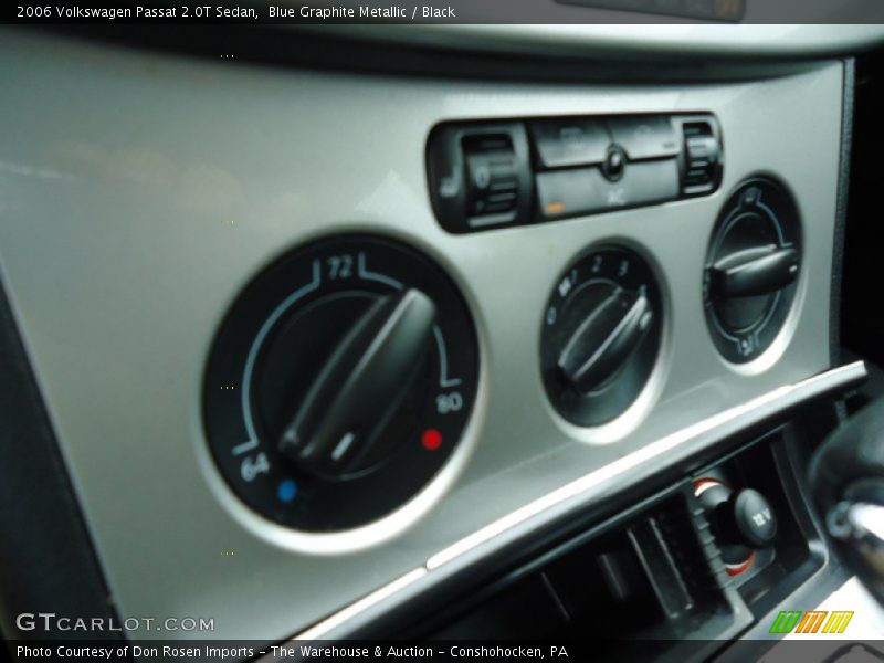 Blue Graphite Metallic / Black 2006 Volkswagen Passat 2.0T Sedan