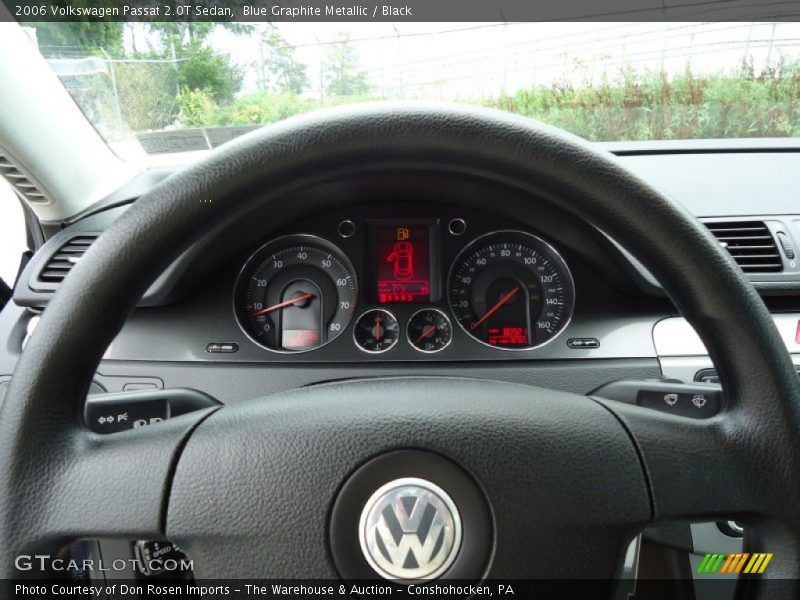 Blue Graphite Metallic / Black 2006 Volkswagen Passat 2.0T Sedan