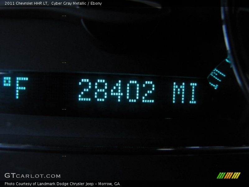 Cyber Gray Metallic / Ebony 2011 Chevrolet HHR LT