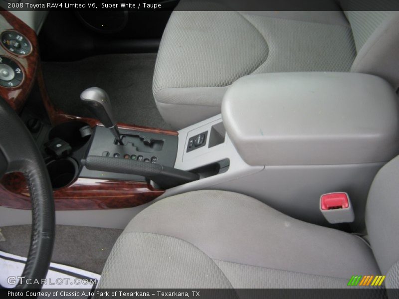 Super White / Taupe 2008 Toyota RAV4 Limited V6