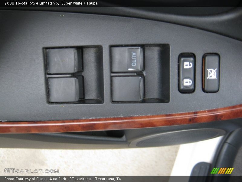 Super White / Taupe 2008 Toyota RAV4 Limited V6