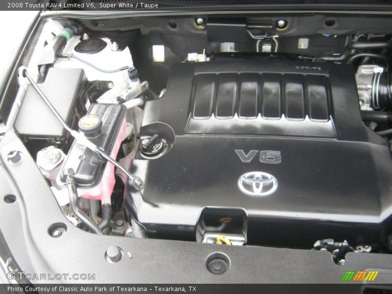 Super White / Taupe 2008 Toyota RAV4 Limited V6