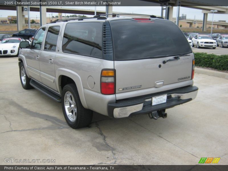 Silver Birch Metallic / Tan/Neutral 2005 Chevrolet Suburban 1500 LT