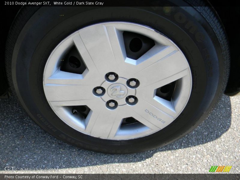 White Gold / Dark Slate Gray 2010 Dodge Avenger SXT