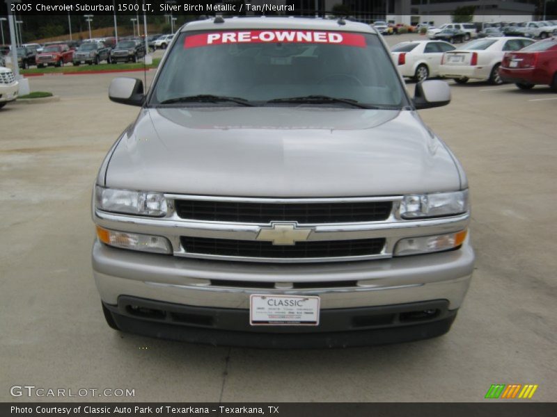 Silver Birch Metallic / Tan/Neutral 2005 Chevrolet Suburban 1500 LT