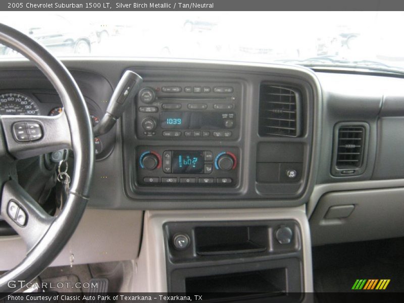 Silver Birch Metallic / Tan/Neutral 2005 Chevrolet Suburban 1500 LT