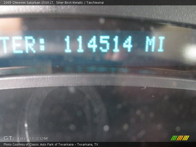 Silver Birch Metallic / Tan/Neutral 2005 Chevrolet Suburban 1500 LT