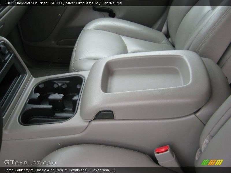 Silver Birch Metallic / Tan/Neutral 2005 Chevrolet Suburban 1500 LT