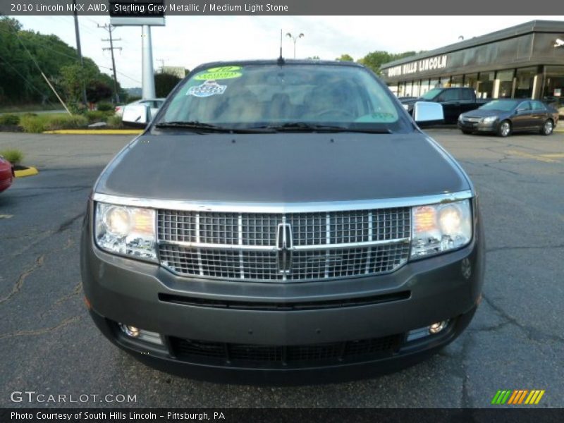 Sterling Grey Metallic / Medium Light Stone 2010 Lincoln MKX AWD