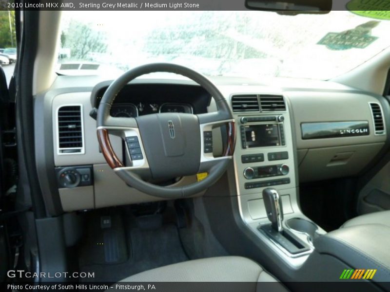 Sterling Grey Metallic / Medium Light Stone 2010 Lincoln MKX AWD