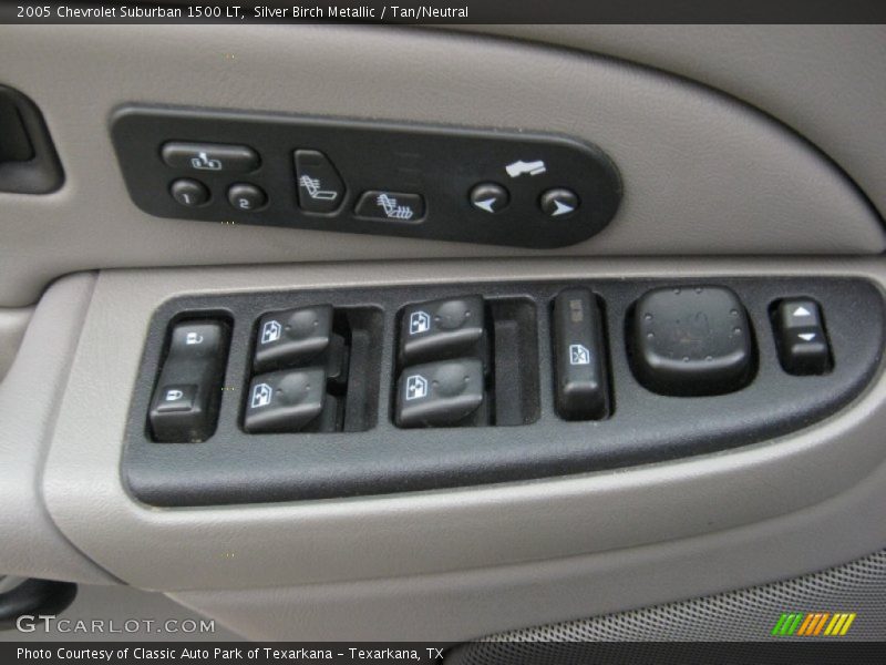Silver Birch Metallic / Tan/Neutral 2005 Chevrolet Suburban 1500 LT