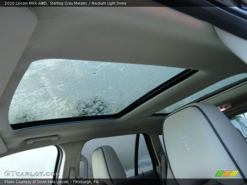 Sterling Grey Metallic / Medium Light Stone 2010 Lincoln MKX AWD