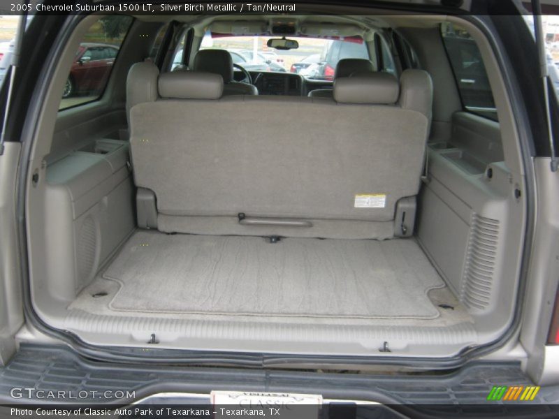 Silver Birch Metallic / Tan/Neutral 2005 Chevrolet Suburban 1500 LT