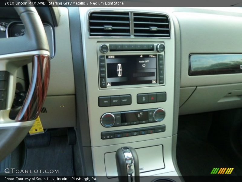 Sterling Grey Metallic / Medium Light Stone 2010 Lincoln MKX AWD