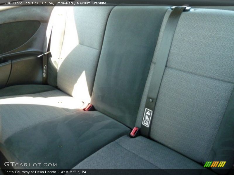 Infra-Red / Medium Graphite 2000 Ford Focus ZX3 Coupe