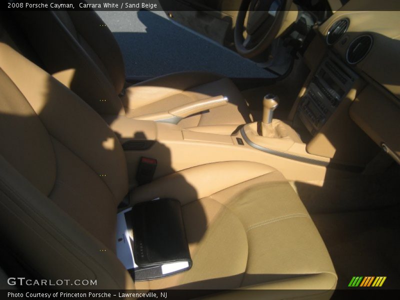Carrara White / Sand Beige 2008 Porsche Cayman
