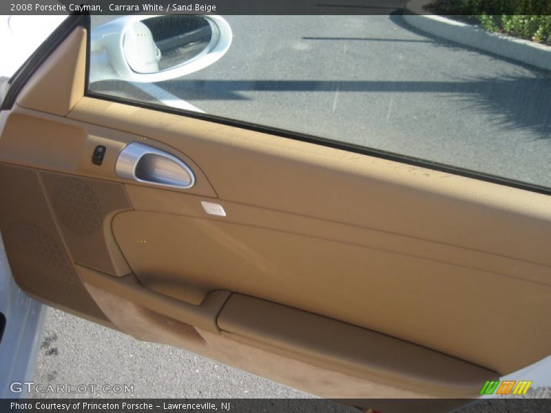 Carrara White / Sand Beige 2008 Porsche Cayman