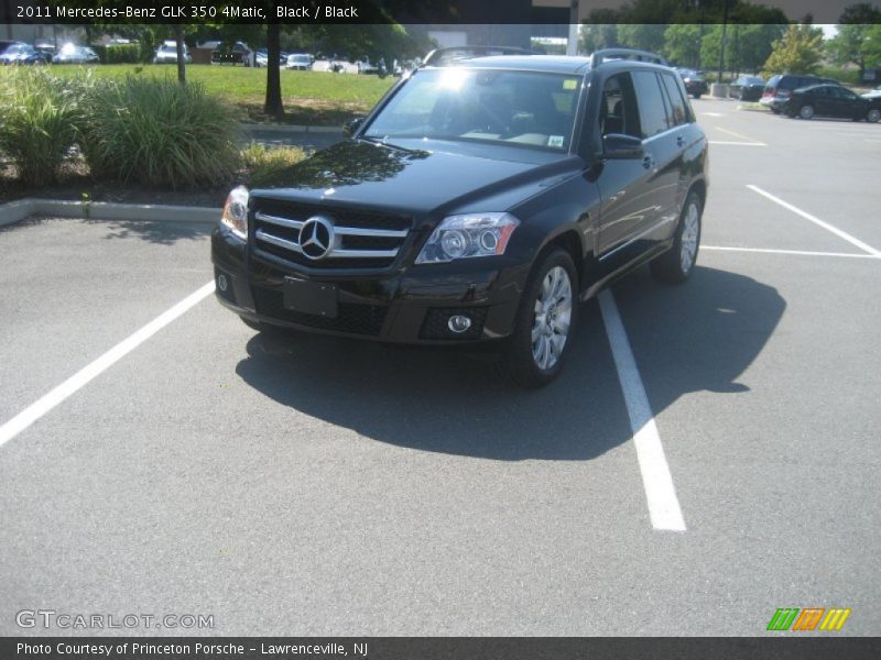Black / Black 2011 Mercedes-Benz GLK 350 4Matic