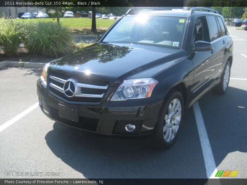 Black / Black 2011 Mercedes-Benz GLK 350 4Matic