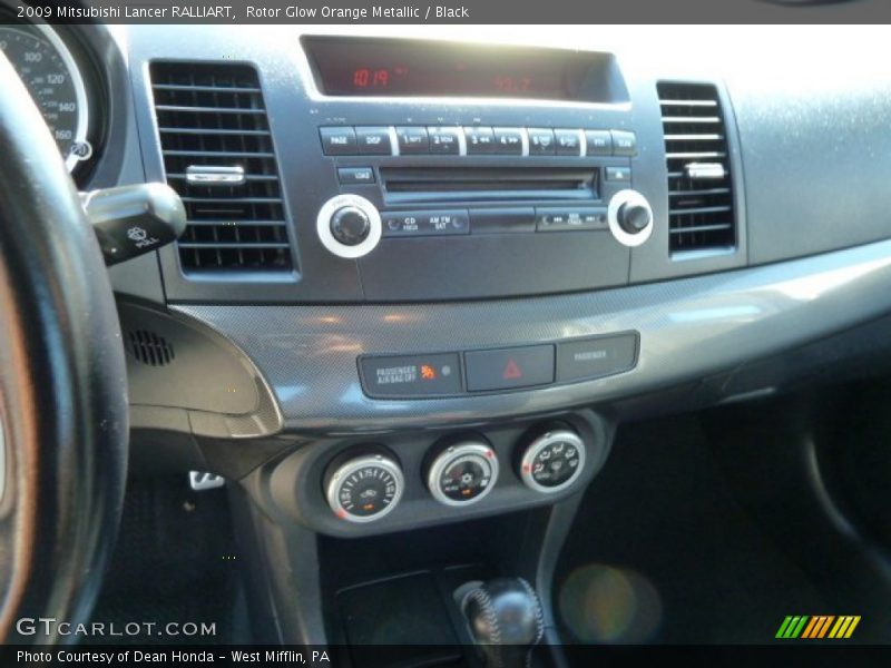 Controls of 2009 Lancer RALLIART