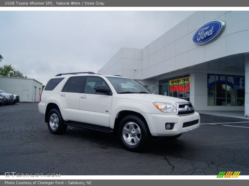 Natural White / Stone Gray 2008 Toyota 4Runner SR5