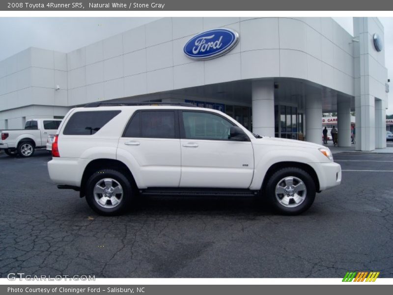 Natural White / Stone Gray 2008 Toyota 4Runner SR5