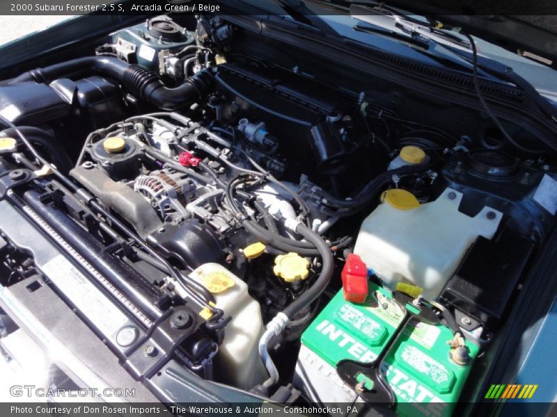 Arcadia Green / Beige 2000 Subaru Forester 2.5 S