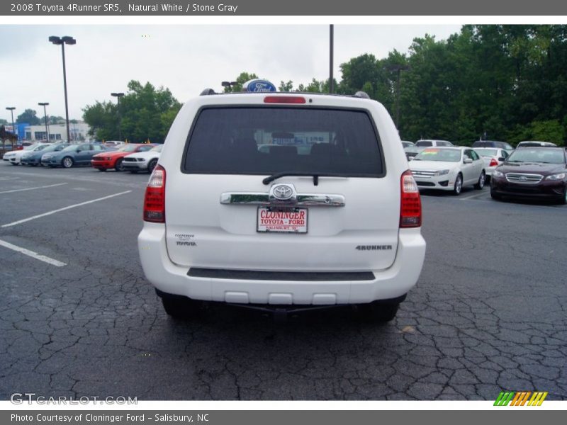Natural White / Stone Gray 2008 Toyota 4Runner SR5