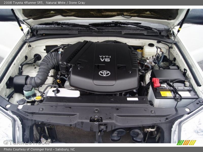 Natural White / Stone Gray 2008 Toyota 4Runner SR5