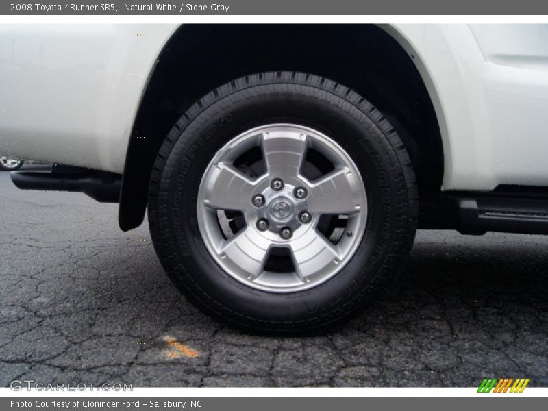 Natural White / Stone Gray 2008 Toyota 4Runner SR5