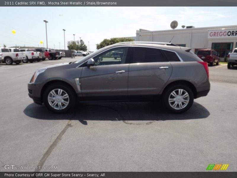 Mocha Steel Metallic / Shale/Brownstone 2011 Cadillac SRX FWD