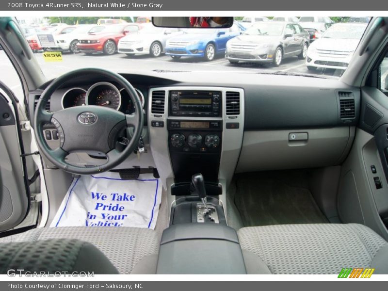 Natural White / Stone Gray 2008 Toyota 4Runner SR5