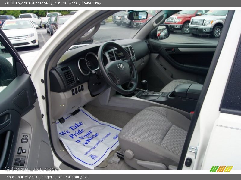 Natural White / Stone Gray 2008 Toyota 4Runner SR5