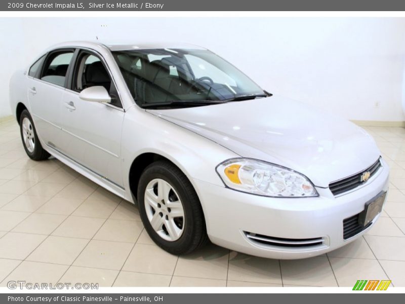 Silver Ice Metallic / Ebony 2009 Chevrolet Impala LS