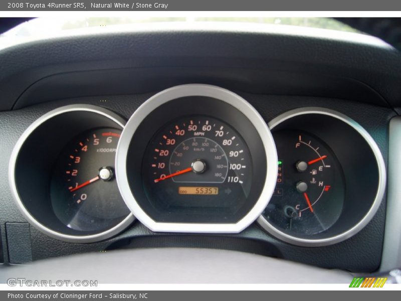 Natural White / Stone Gray 2008 Toyota 4Runner SR5