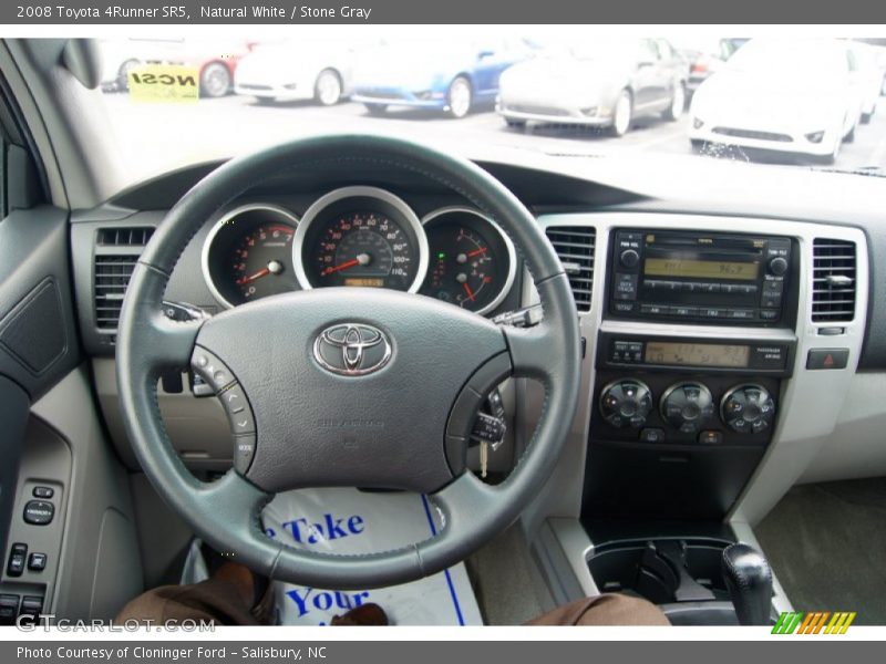 Natural White / Stone Gray 2008 Toyota 4Runner SR5