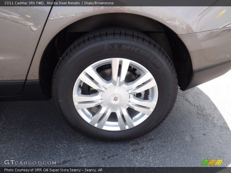 Mocha Steel Metallic / Shale/Brownstone 2011 Cadillac SRX FWD