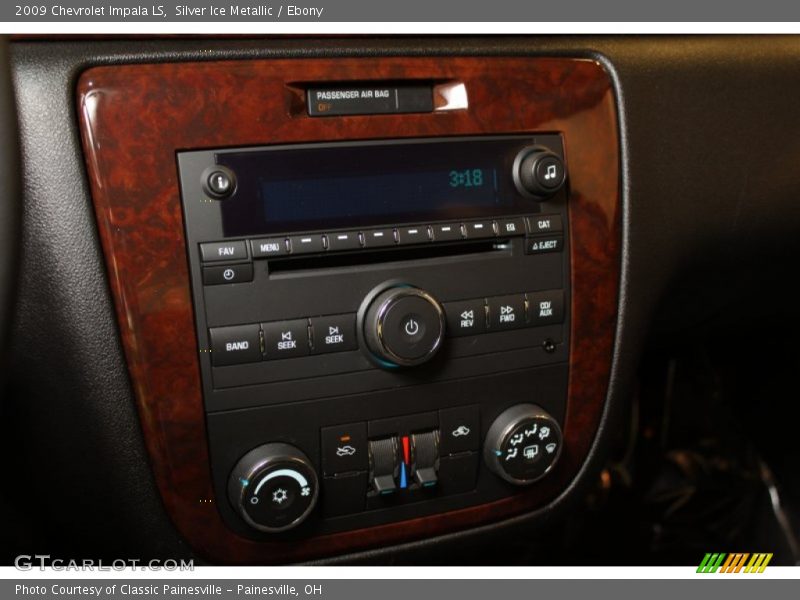Silver Ice Metallic / Ebony 2009 Chevrolet Impala LS