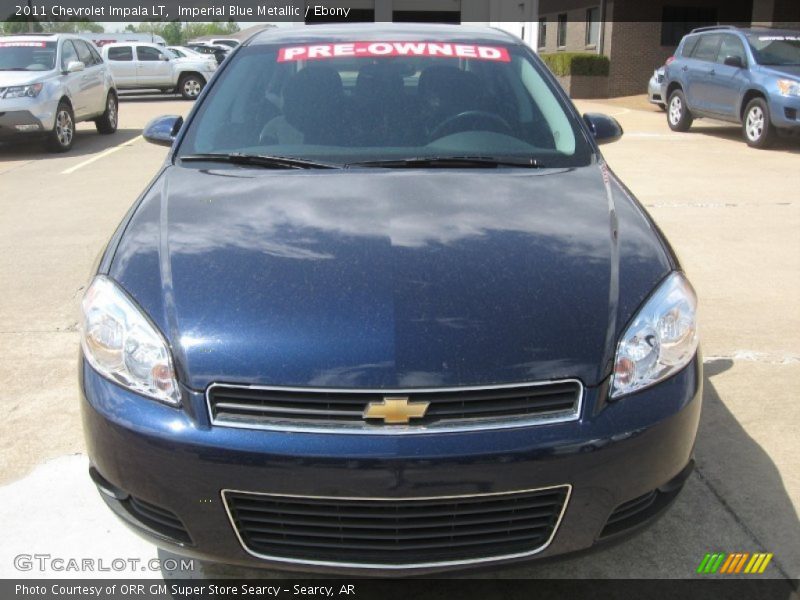 Imperial Blue Metallic / Ebony 2011 Chevrolet Impala LT
