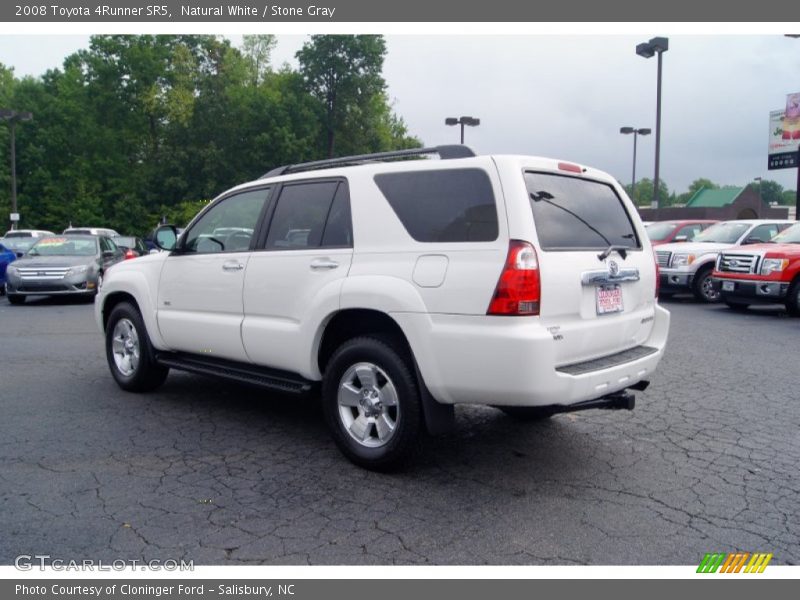 Natural White / Stone Gray 2008 Toyota 4Runner SR5