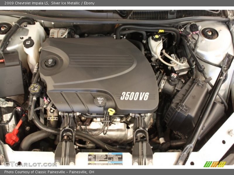 Silver Ice Metallic / Ebony 2009 Chevrolet Impala LS