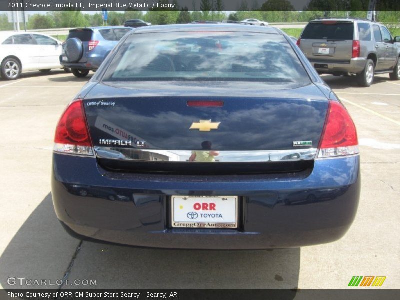 Imperial Blue Metallic / Ebony 2011 Chevrolet Impala LT