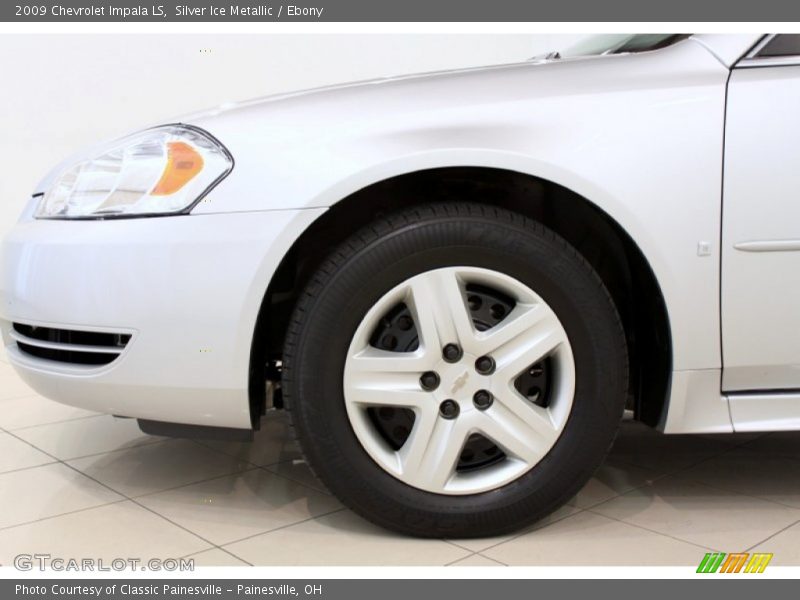 Silver Ice Metallic / Ebony 2009 Chevrolet Impala LS