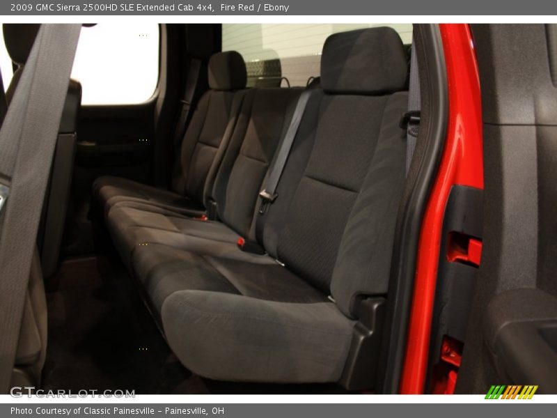 Fire Red / Ebony 2009 GMC Sierra 2500HD SLE Extended Cab 4x4