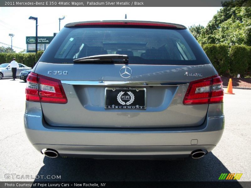 Palladium Silver Metallic / Black 2011 Mercedes-Benz E 350 4Matic Wagon