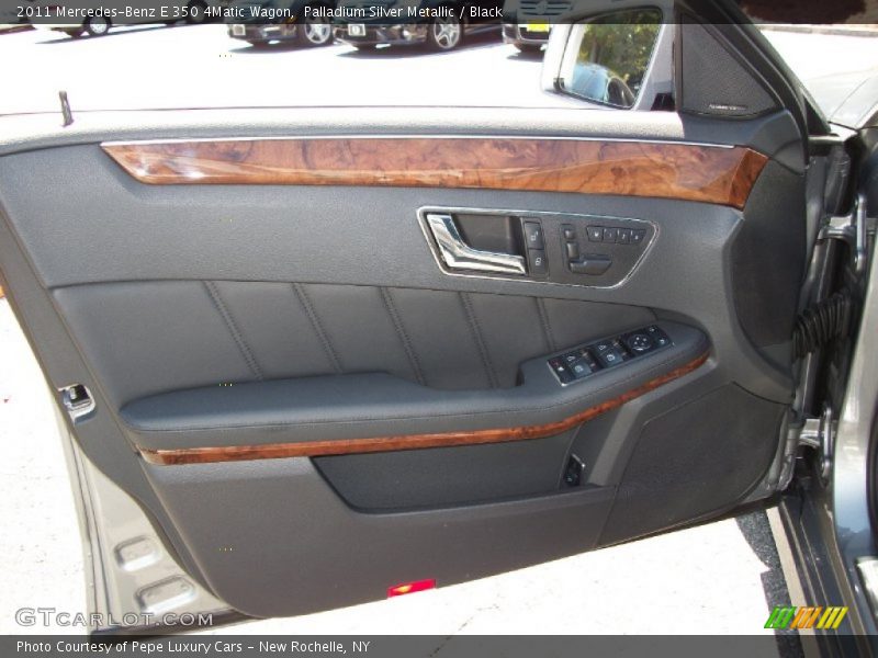 Palladium Silver Metallic / Black 2011 Mercedes-Benz E 350 4Matic Wagon